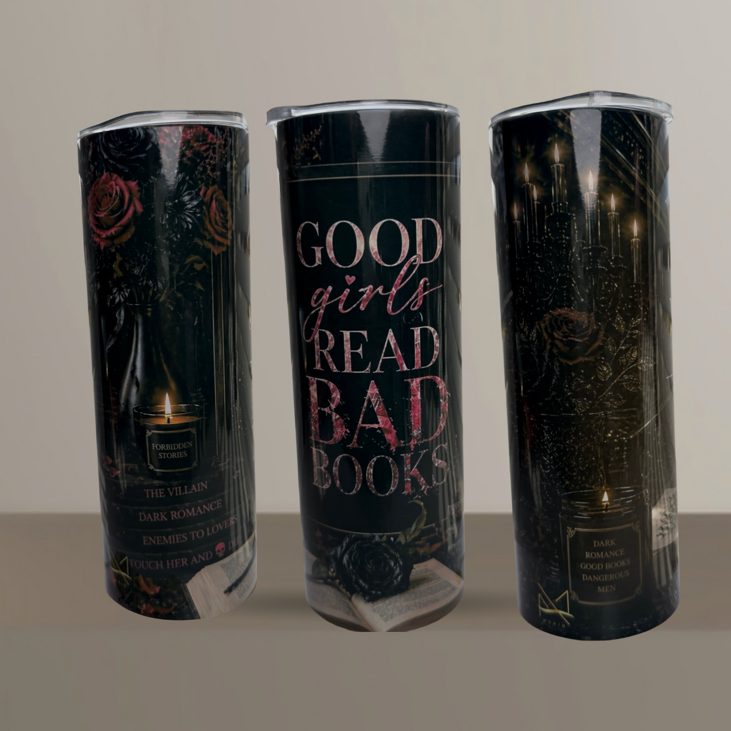 Good Girls Read Bad Books Tumbler™ | Spicy Book Lover Cup | 20oz