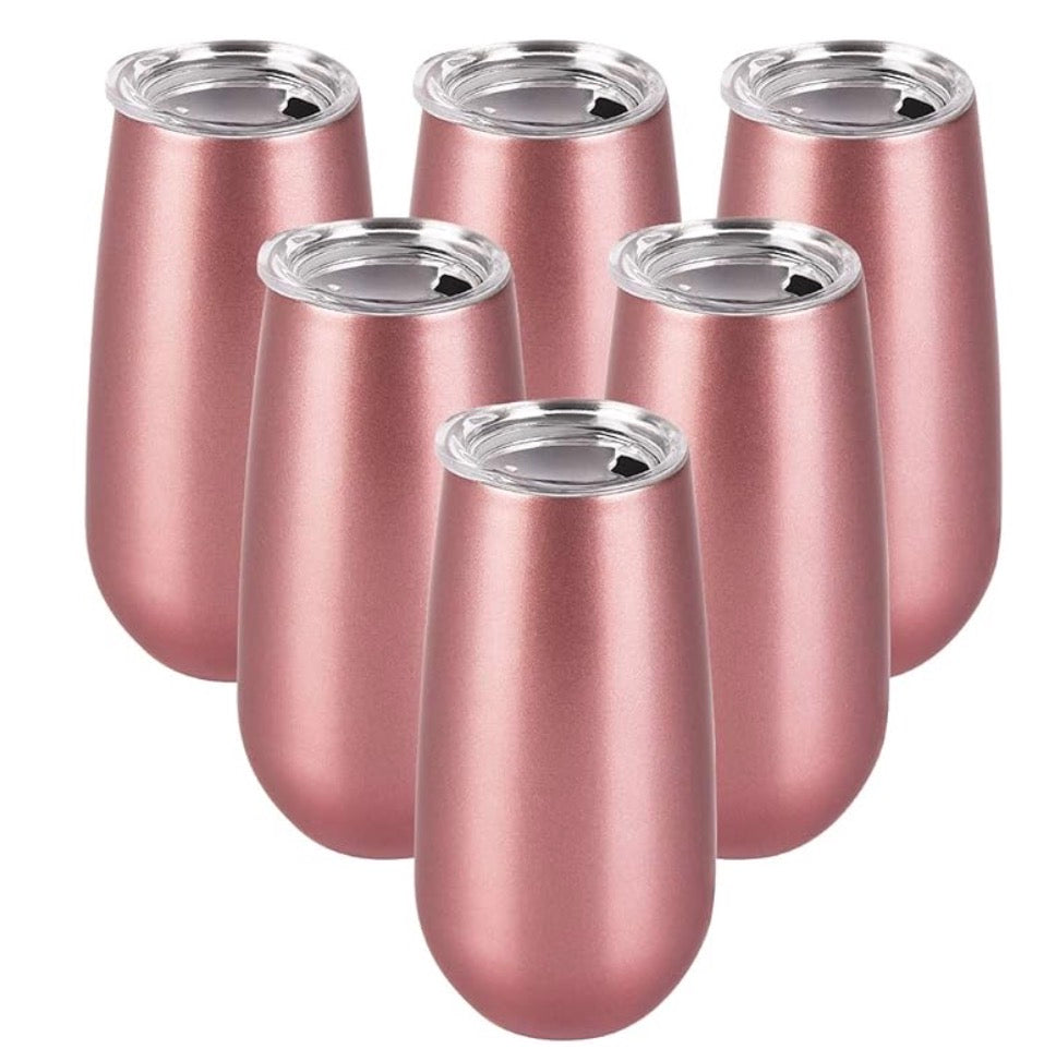 Personalized Wine Tumbler Set | Custom Bridal Party Cups | MoniQ™