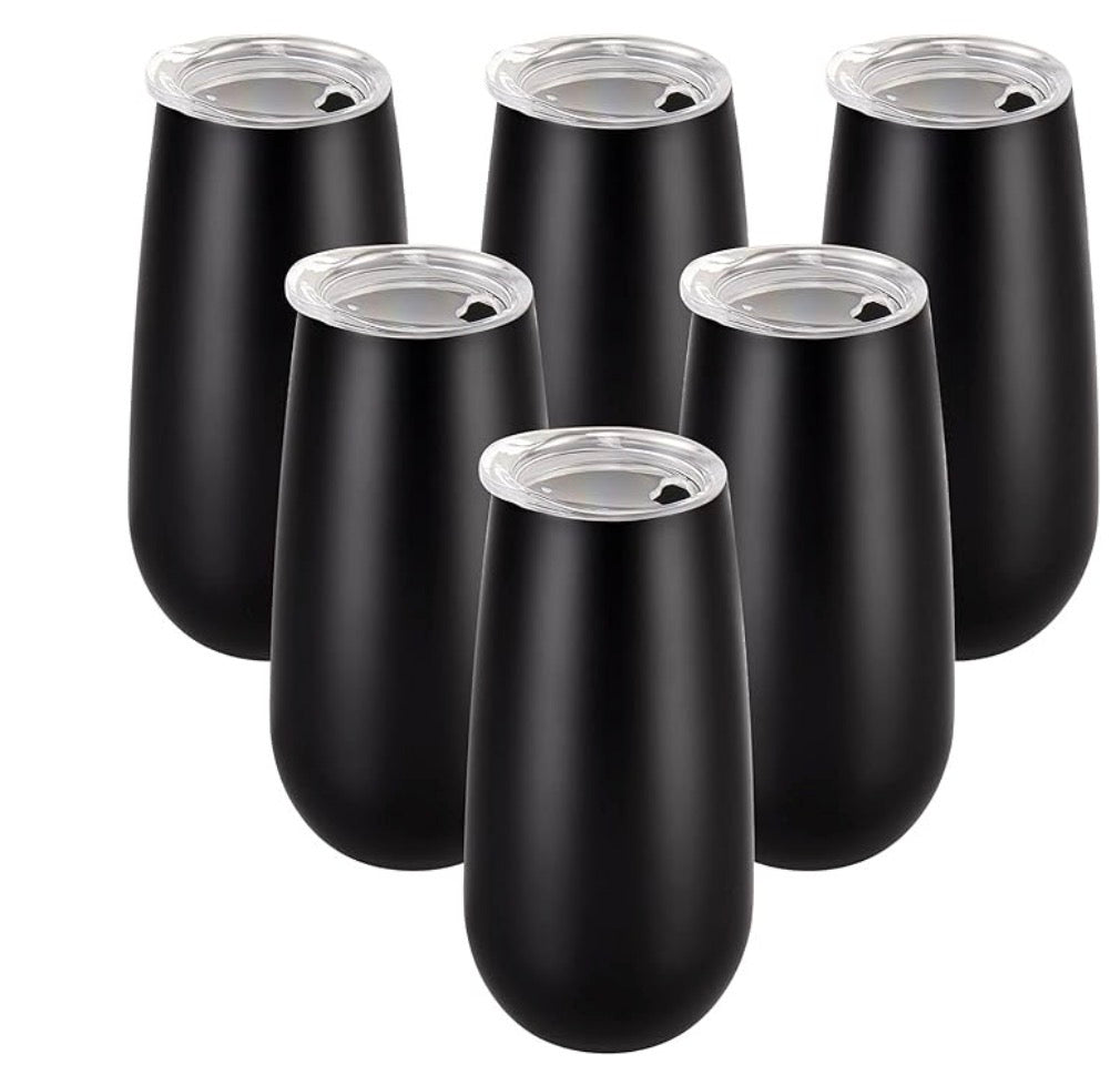 Personalized Wine Tumbler Set | Custom Bridal Party Cups | MoniQ™