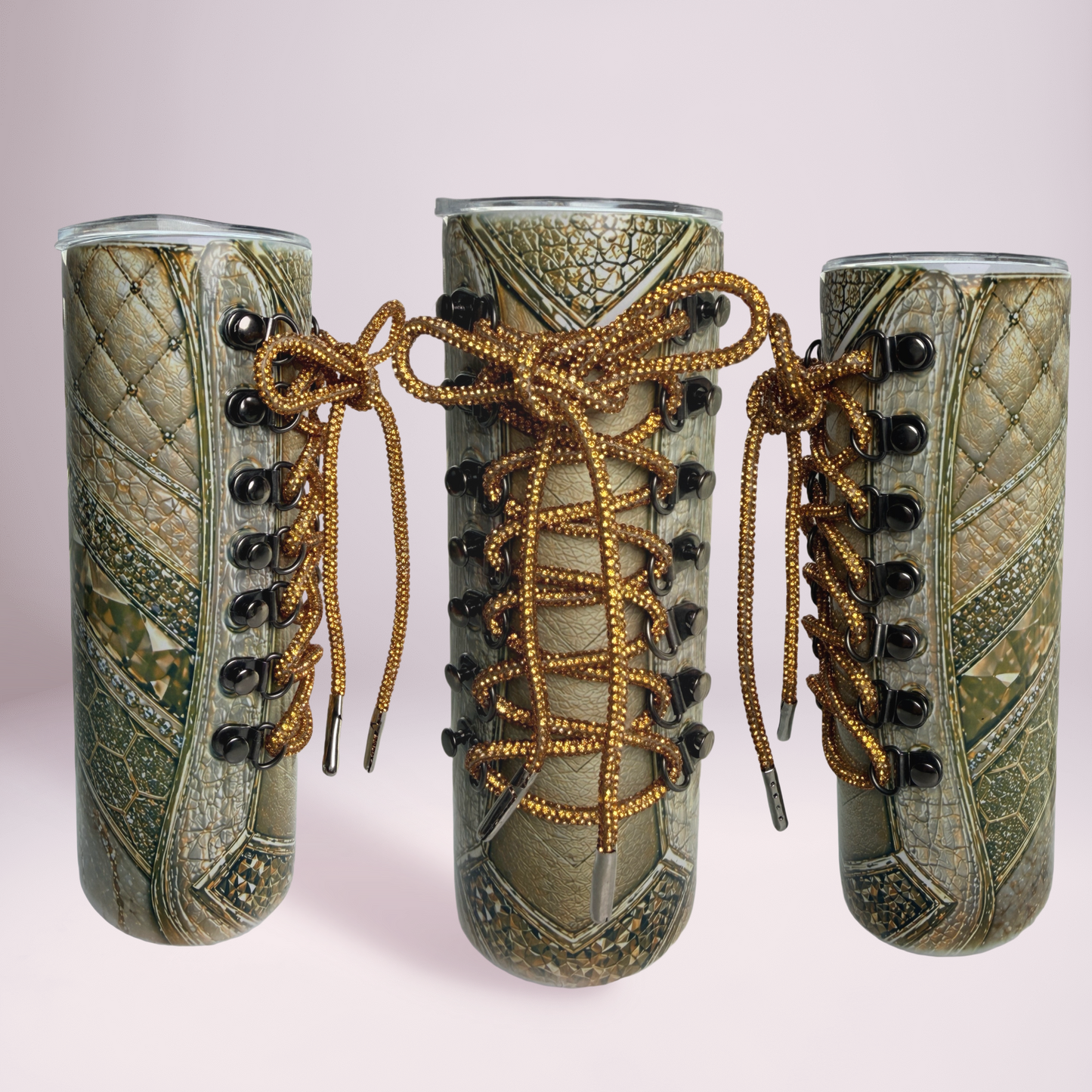 Opulent Lace Luxe Tumbler™ | Luxury Corset Tumbler | Fashion Inspired Cup | 20oz