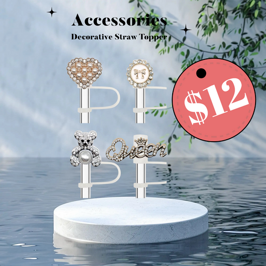 Decorative Straw Topper