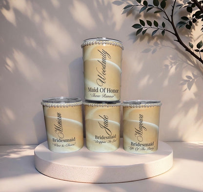 Bridal Wine Tumbler Set (10oz)