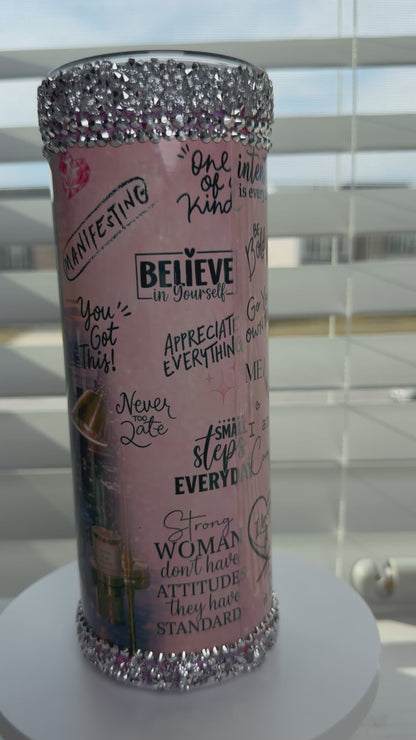 Decide My Vibe Tumbler™ | Motivation Cup | Manifestation Tumbler | 20oz