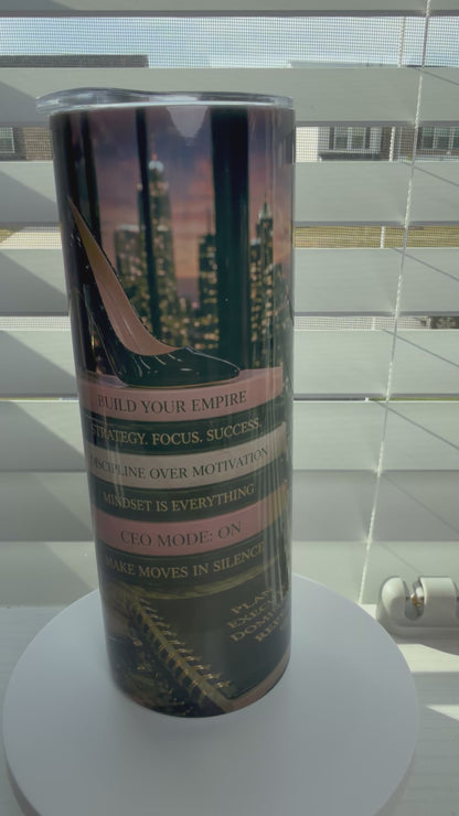 CEO Fuel Tumbler™ | Entrepreneur Motivation Cup | 20oz